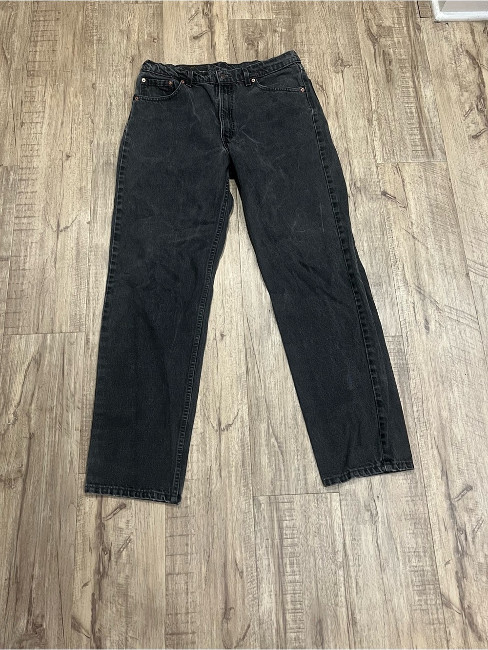 Levi’s 550 Men’s Black Relaxed Fit Jeans 36x32 Vintage Style